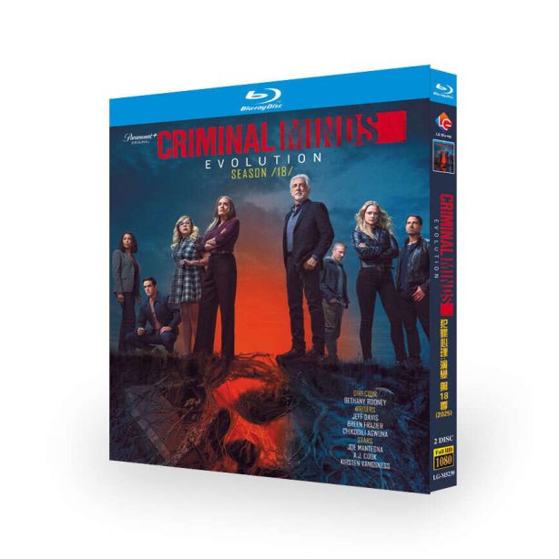 海外ドラマ クリミナル・マインド／FBI vs. 異常犯罪：エボリューション（シーズン18）DVD ブルーレイ Blu-ray BOX 日本語字幕 日本語吹替版 [Blu-ray]
