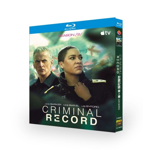海外ドラマ クリミナル・レコード シーズン2 DVD ブルーレイ Blu-ray BOX 日本語字幕
