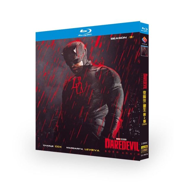 海外ドラマ デアデビル：ボーン・アゲイン シーズン2 DVD ブルーレイ Blu-ray BOX 日本語字幕 日本語吹き替え版