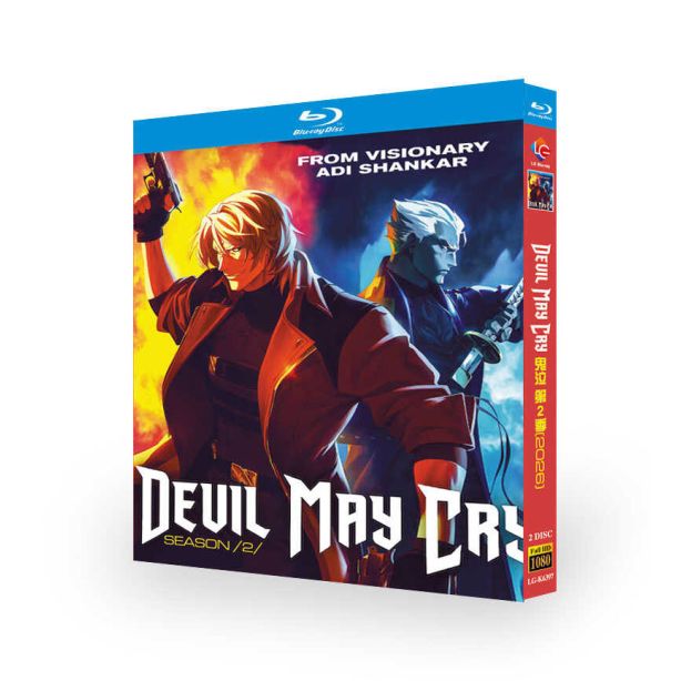 アニメ Devil May Cry デビルメイクライ シーズン2 DVD ブルーレイ Blu-ray BOX 日本語字幕 日本語吹替版 [Blu-ray]
