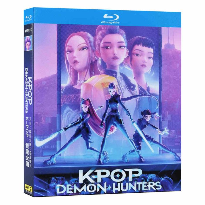 アニメ 映画 KPOPガールズ! デーモン・ハンターズ DVD ブルーレイ Blu-ray BOX 日本語字幕 日本語吹替版 [Blu-ray]