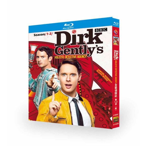 Netflix 私立探偵ダーク・ジェントリー シーズン1+2 完全版 Blu-ray BOX 全巻 日本語吹き替え版