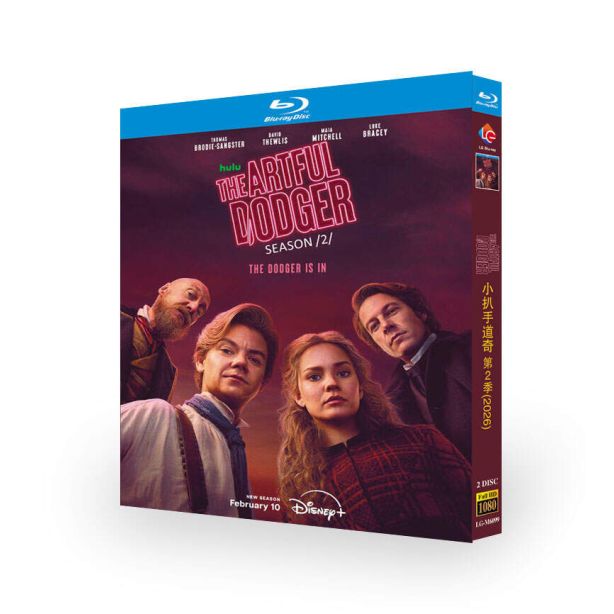 海外ドラマ アートフル・ドジャー シーズン2 DVD ブルーレイ Blu-ray BOX 日本語字幕