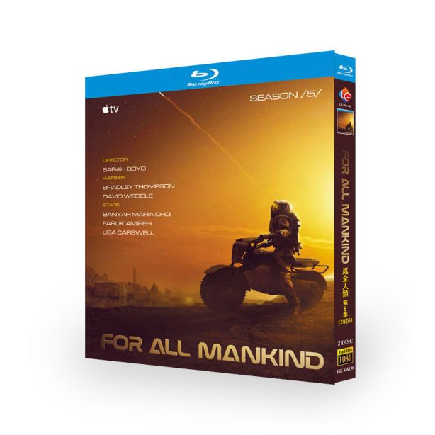 海外ドラマ フォー・オール・マンカインド シーズン5 DVD ブルーレイ Blu-ray BOX 日本語字幕 [Blu-ray]
