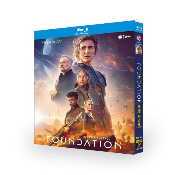 海外ドラマ ファウンデーション シーズン2 DVD ブルーレイ Blu-ray BOX 日本語字幕 [Blu-ray]