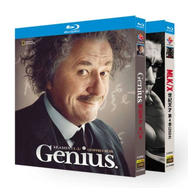Genius / ジーニアス：世紀の天才 シーズン1+2+3+4 完全版 Blu-ray BOX 全巻