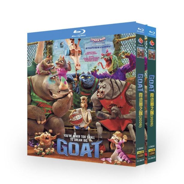 アニメ 映画 GOAT ゴート DVD ブルーレイ Blu-ray BOX 日本語字幕 日本語吹き替え版 2本セット