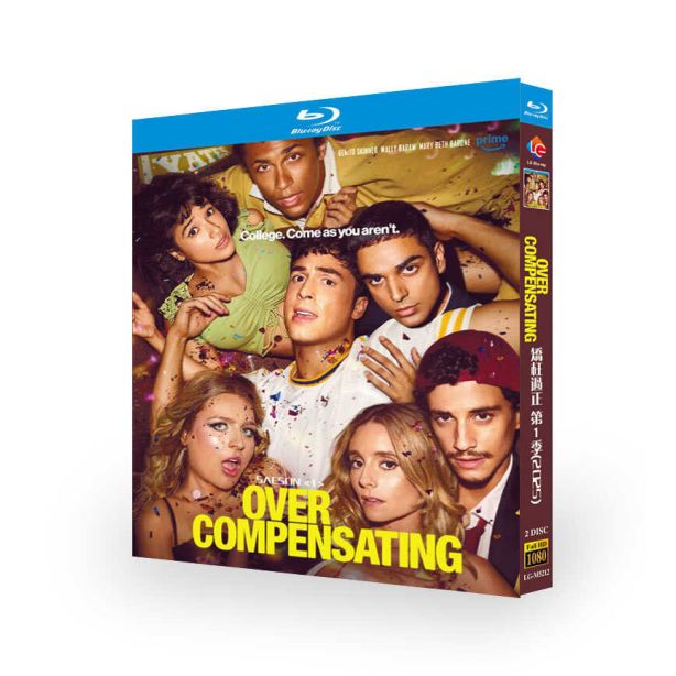 海外ドラマ オーバーコンペンセイト ～イケメン男子の自分探し～ DVD ブルーレイ Blu-ray BOX 日本語字幕 日本語吹替版 [Blu-ray]