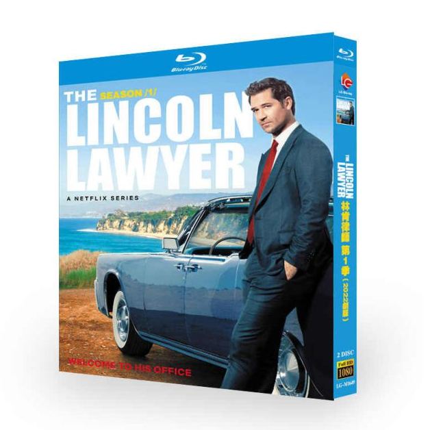 海外ドラマ「リンカーン弁護士」Blu-ray ブルーレイ　日本語字幕あり　マヌエル・ガルシア＝ルルフォ、ネーヴ・キャンベル 全話 海外盤