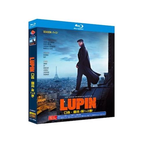  Netflixドラマ Lupin/ルパン シーズン1+2+3 Blu-ray BOX 全巻