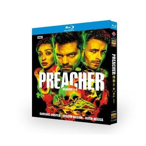 PREACHER / プリーチャー シーズン1+2+3+4 完全版 Blu-ray BOX 日本語吹き替え版