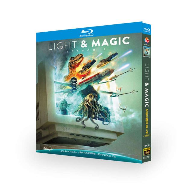 ドキュメンタリーシリーズ ライト＆マジック シーズン2 DVD ブルーレイ Blu-ray BOX 日本語字幕 [Blu-ray]