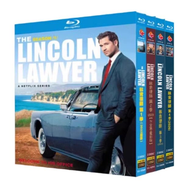海外ドラマ リンカーン弁護士 シーズン1+2+3+4 DVD ブルーレイ Blu-ray BOX 日本語字幕 完全版 豪華版 [Blu-ray]