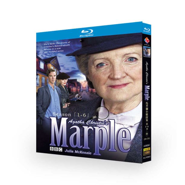 Agatha Christie's Marple / アガサ・クリスティーのミス・マープル シーズン1+2+3+4+5+6 Blu-ray BOX 全巻 日本語字幕