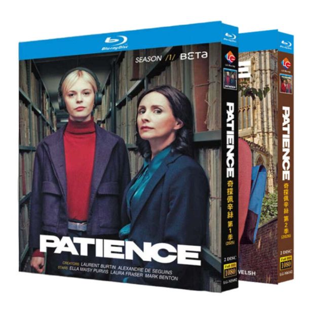 海外ドラマ ペイシェンスとビー ヨーク警察文書係の事件録 シーズン1+2 DVD ブルーレイ Blu-ray BOX 日本語字幕 日本語吹き替え版 