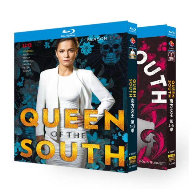 Queen of the South / クイーン・オブ・ザ・サウス ～女王への階段～ シーズン1+2+3+4+5 完全版 Blu-ray BOX 全巻 日本語吹き替え版