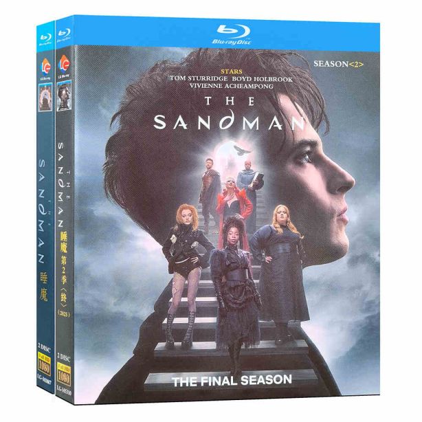 海外ドラマ サンドマン シーズン1+2 DVD ブルーレイ Blu-ray BOX 日本語字幕 日本語吹替版 完全版 [Blu-ray]
