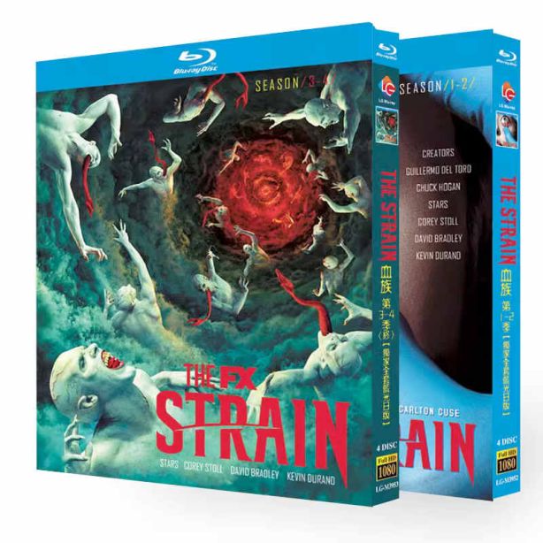 The Strain / ストレイン 沈黙のエクリプス シーズン1+2+3+4 完全版 Blu-ray BOX 全巻 日本語吹き替え版