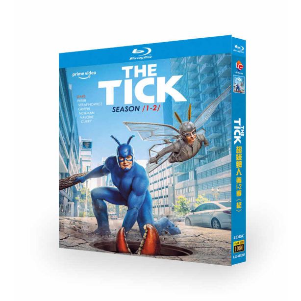 The Tick / ティック～運命のスーパーヒーロー～ シーズン1+2 完全版 Blu-ray BOX 全巻 日本語吹き替え版