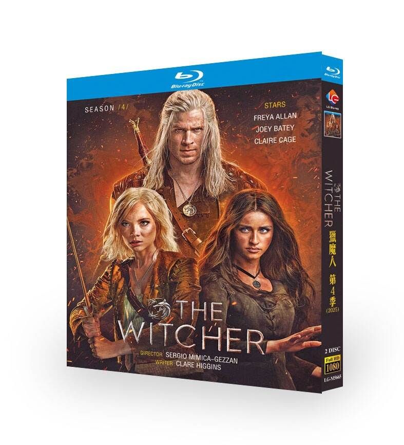 ウィッチャー シーズン4 DVD ブルーレイ Blu-ray BOX 日本語字幕 日本語吹き替え版 [Blu-ray]