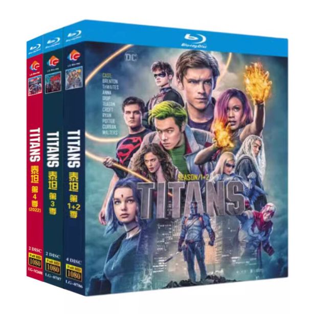 Titans / タイタンズ シーズン1+2+3+4 完全版 Blu-ray BOX 全巻 日本語吹き替え版