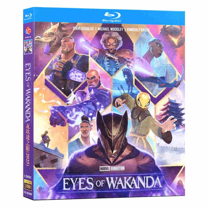 アイズ・オブ・ワカンダ DVD ブルーレイ Blu-ray BOX 日本語字幕 日本語吹替版 