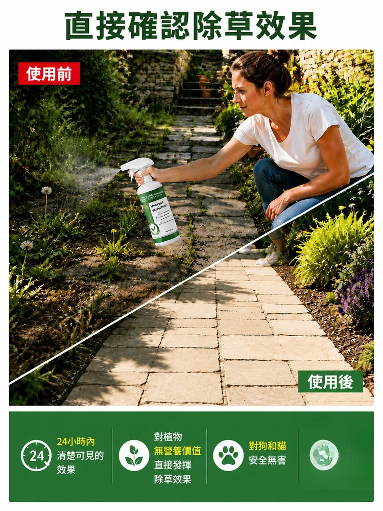 【連根滅】雜草雜竹抑制噴劑