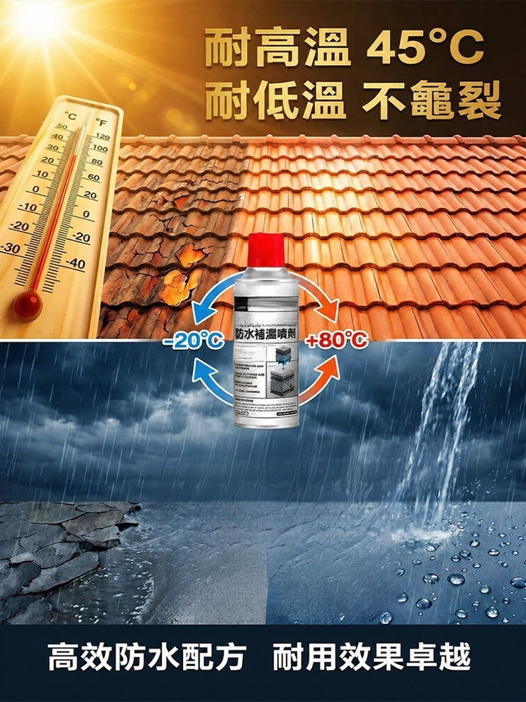 強力防水補漏噴劑
