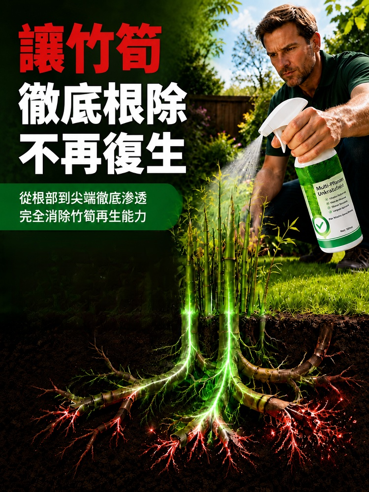 【連根滅】雜草雜竹抑制噴劑