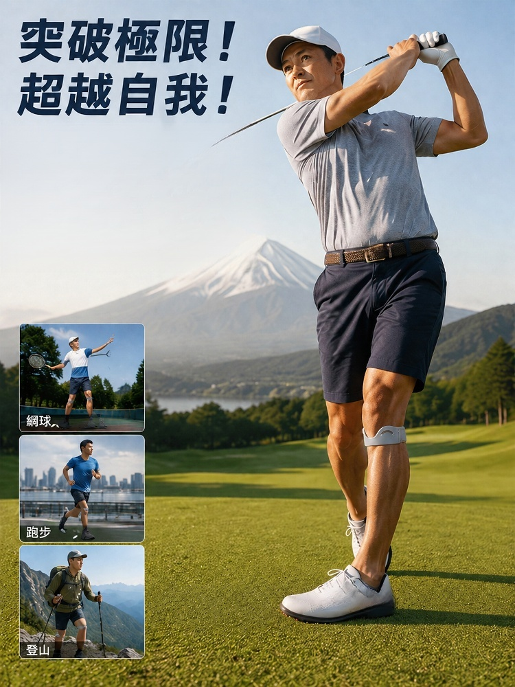 無重力·仿生外骨骼髕骨帶