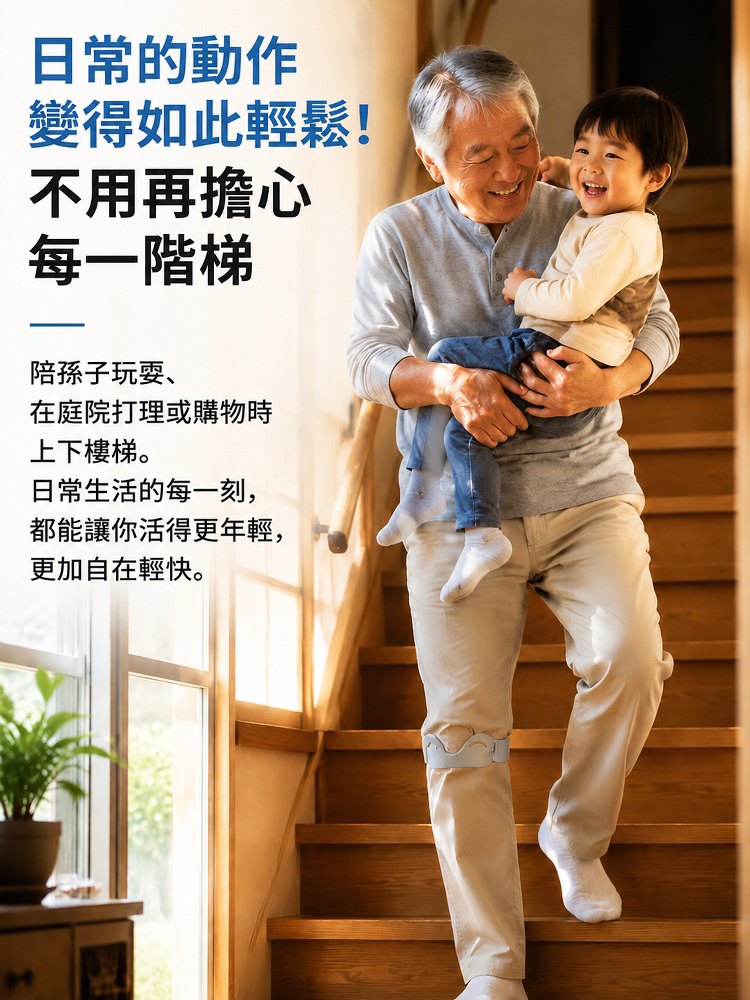無重力·仿生外骨骼髕骨帶