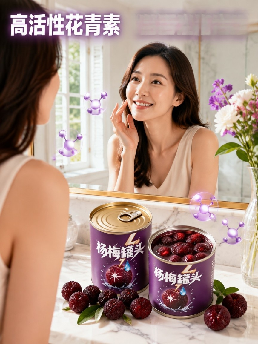新鮮鮮摘糖水楊梅罐頭