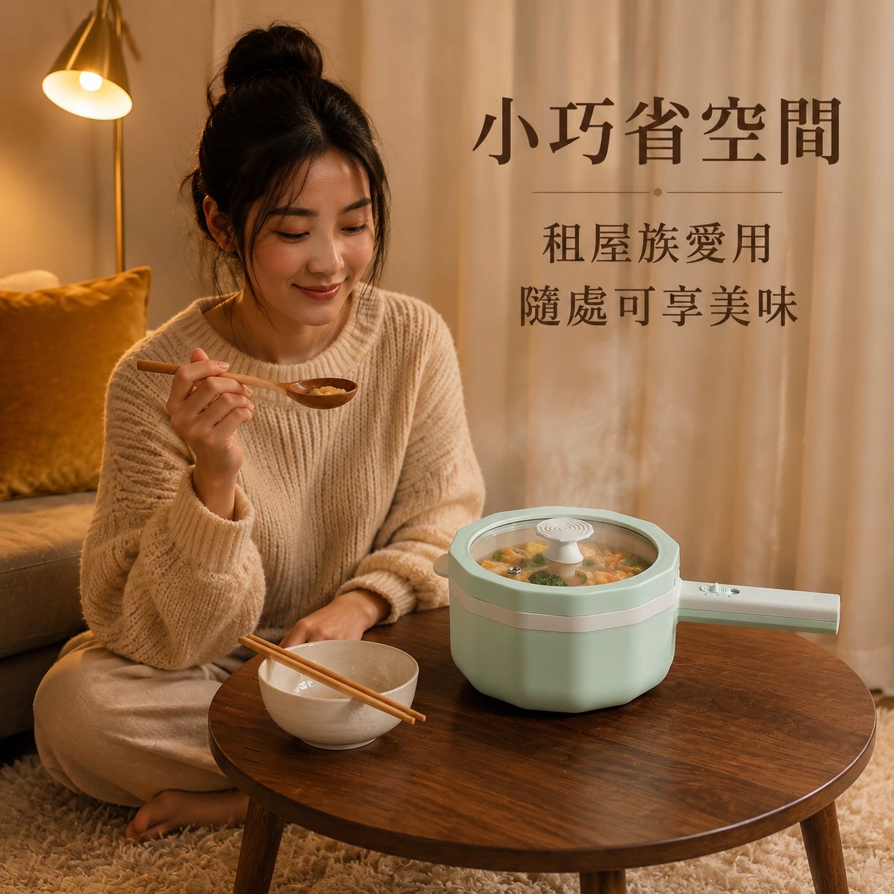 小型電気鍋 家庭用 