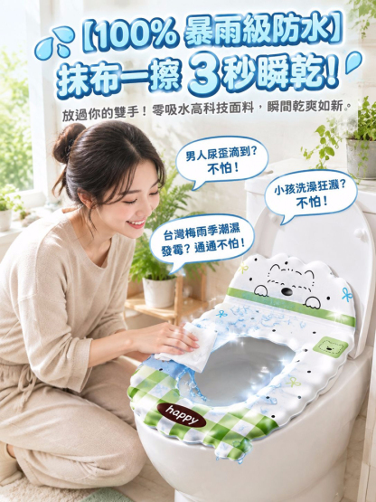 【專利 180° 防護罩】激增 15cm 加長隔污靠背墊！全包覆精準貼合，徹底封殺縫隙「藏污納垢」！
