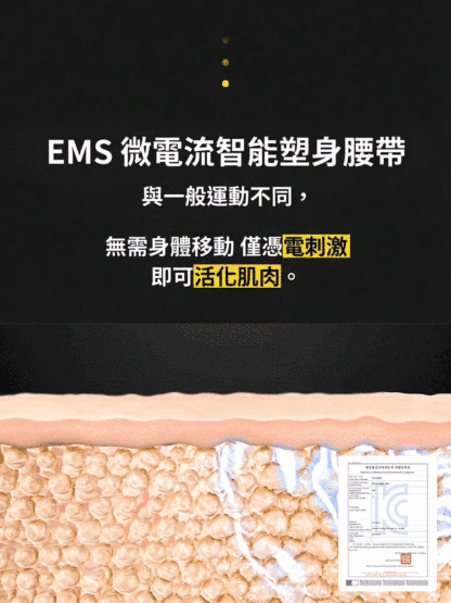 EMS微電流智能瘦身腰帶