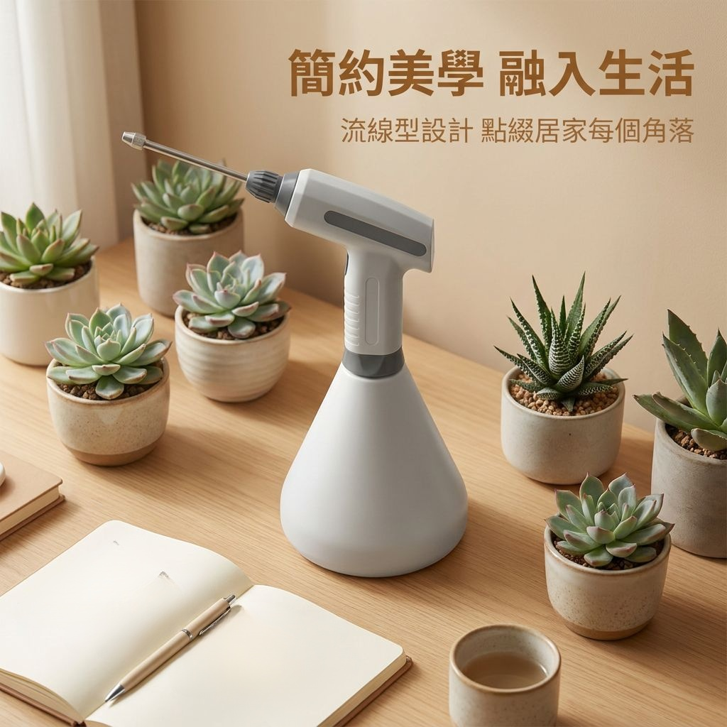 電動噴壺澆花神器