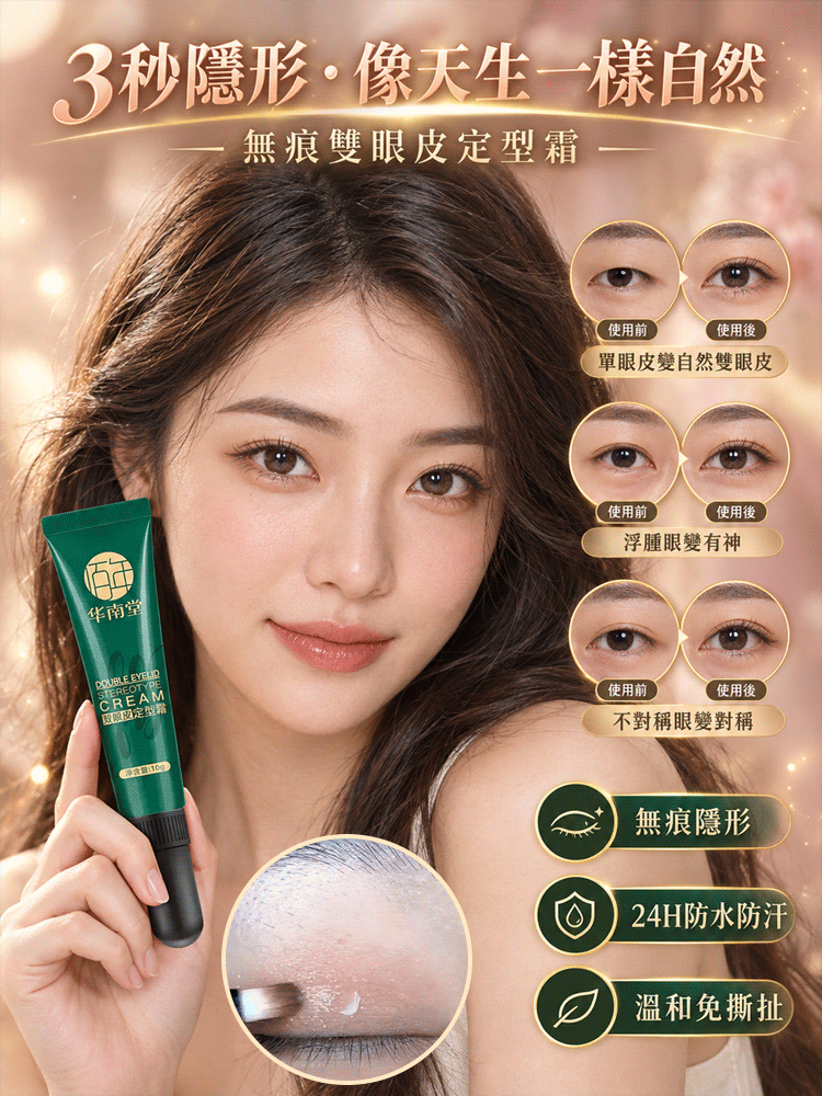 【像天生一樣自然】無痕雙眼皮定型霜