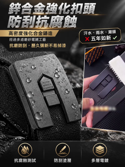 【德國工藝靈感】一鍵滑推秒解 高密度抗磨織帶
