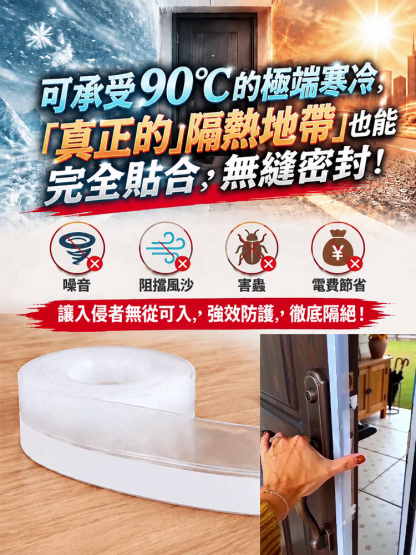 南極科考級 · 氣密隔離密封條