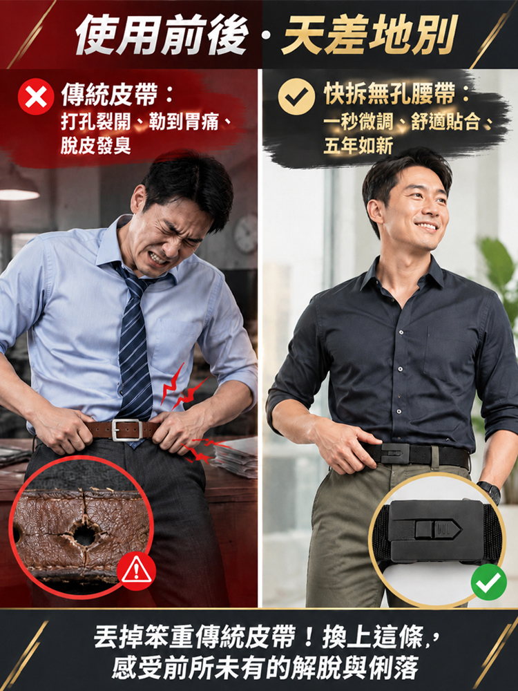 【德國工藝靈感】一鍵滑推秒解 高密度抗磨織帶