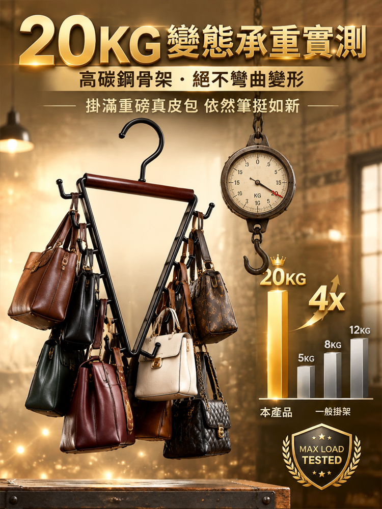 多功能掛鉤收納架