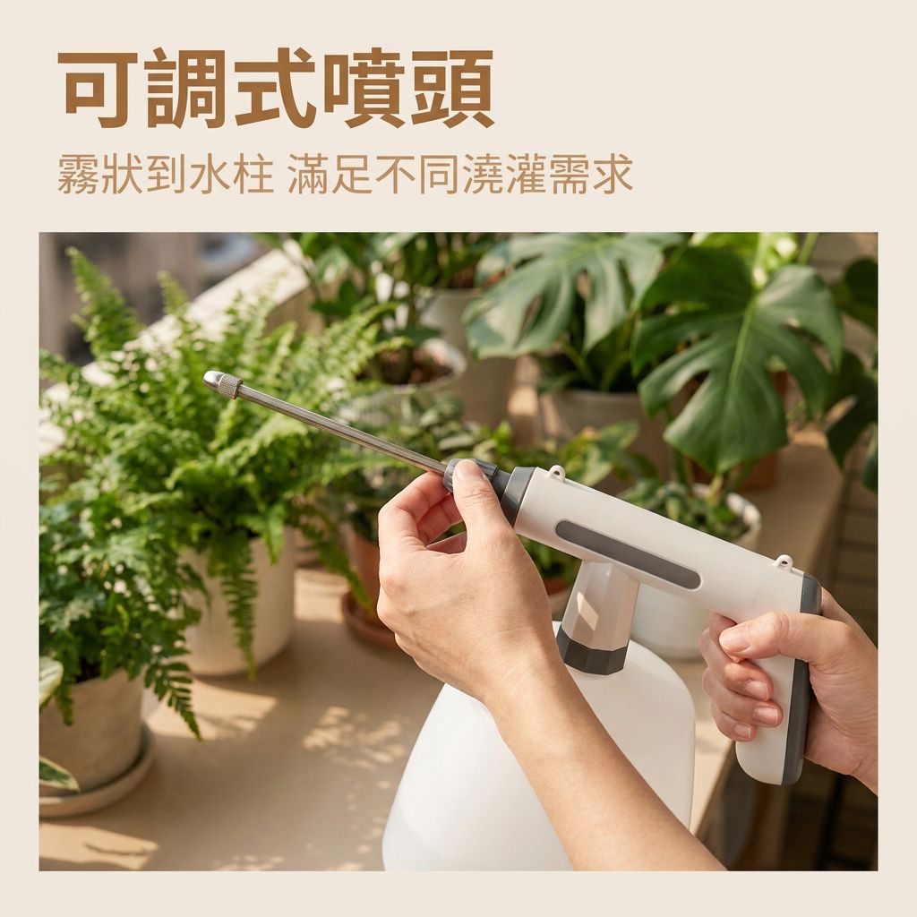 電動噴壺澆花神器
