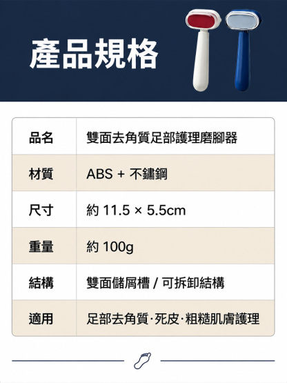 雙面家用磨腳器