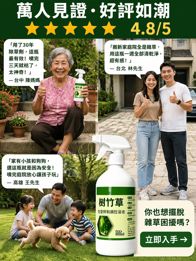 德國科技除草噴劑