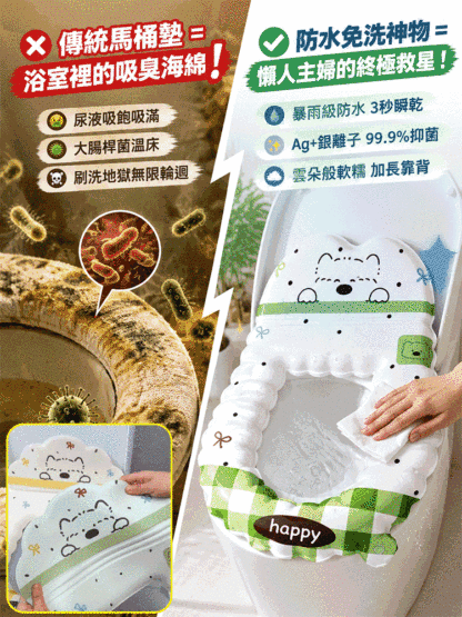 【專利 180° 防護罩】激增 15cm 加長隔污靠背墊！全包覆精準貼合，徹底封殺縫隙「藏污納垢」！
