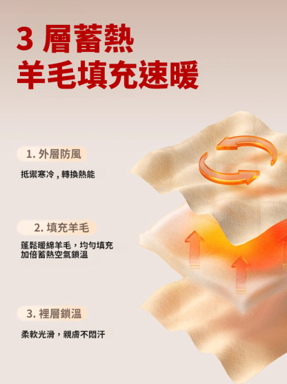 羽絨蠶絲加絨收腹緊身保暖背心