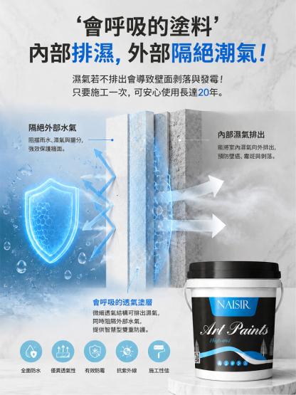 HFH-【26首發超疏水呼吸型塗料】大理石藝術漆
