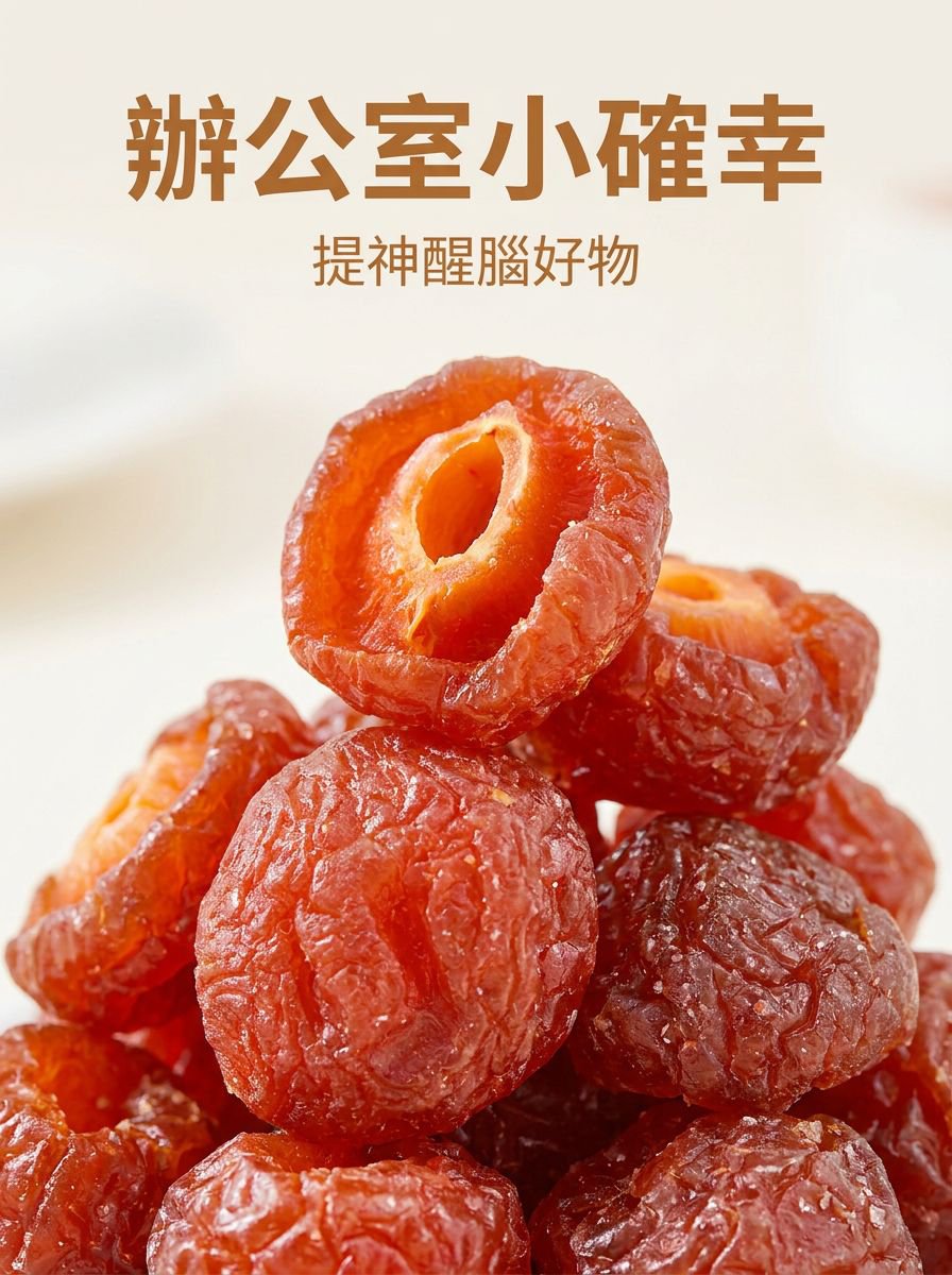旅行必備健康果乾酸甜半邊梅