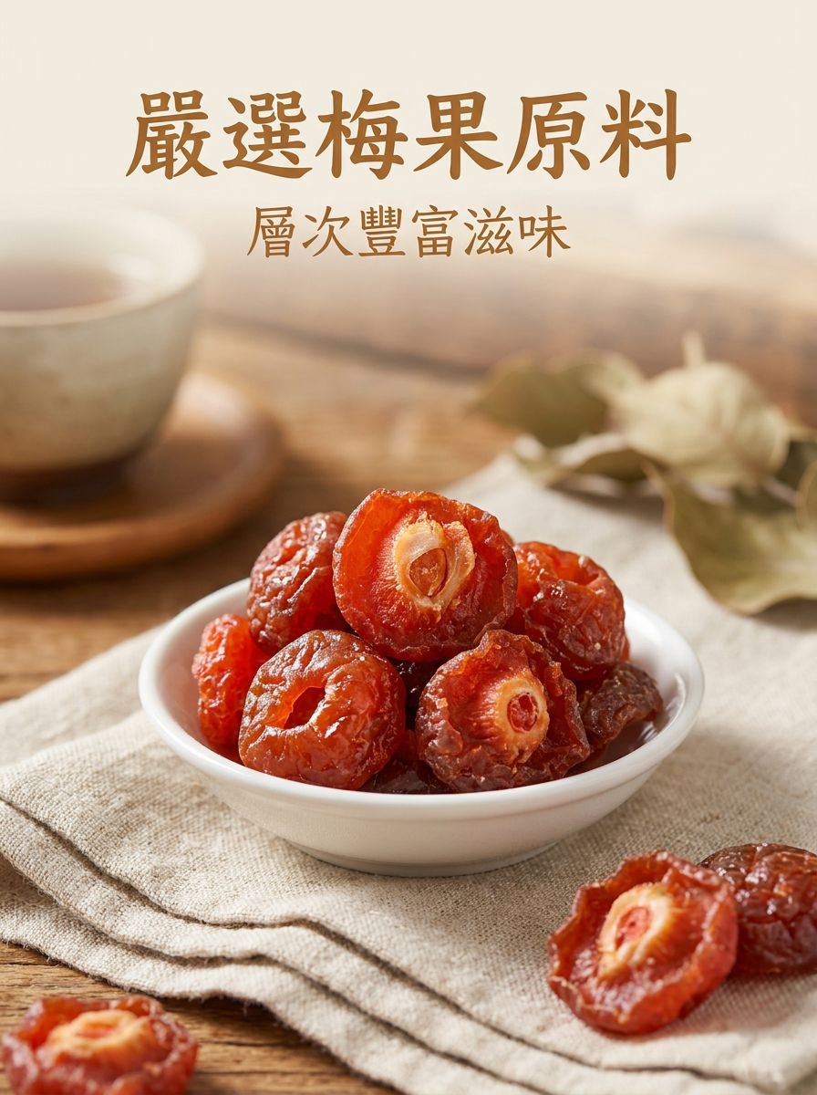 天然原料製作的半邊梅