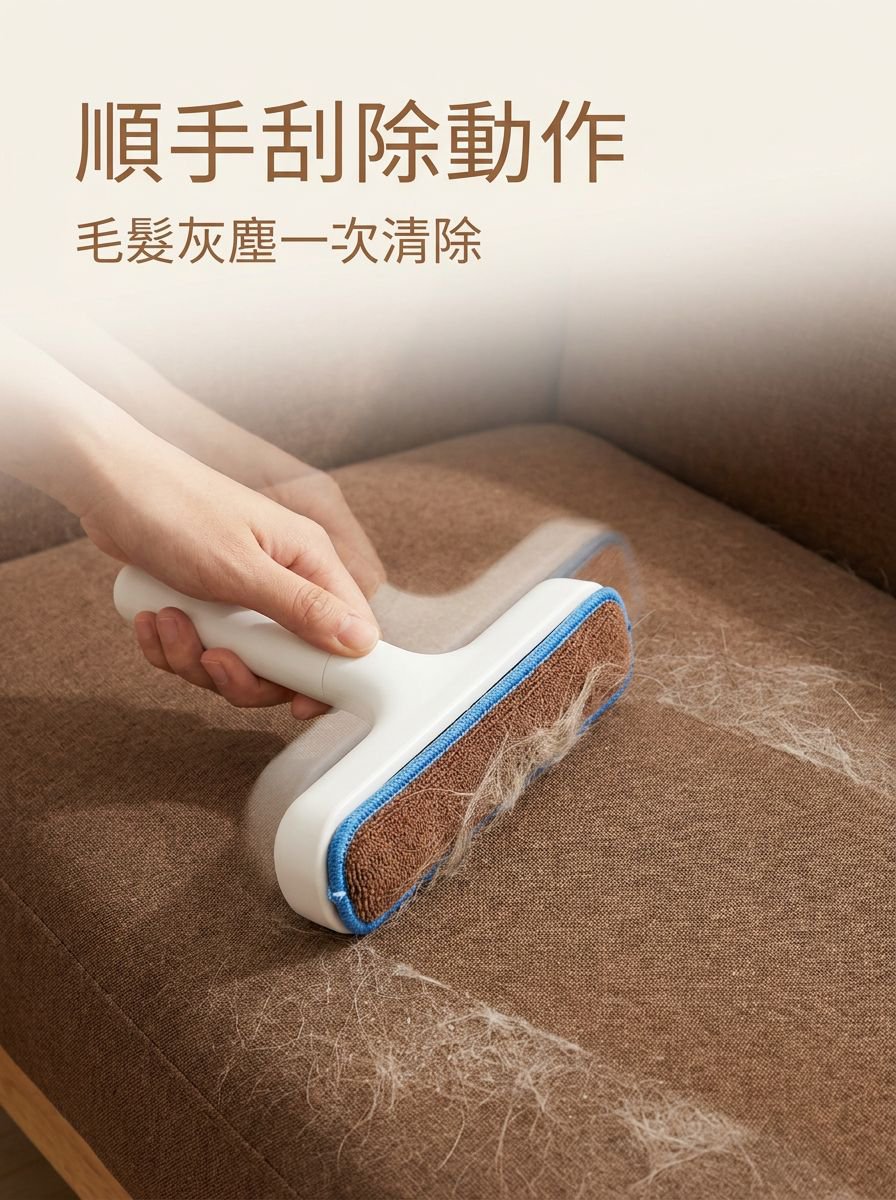 易於清洗的多功能清潔刷